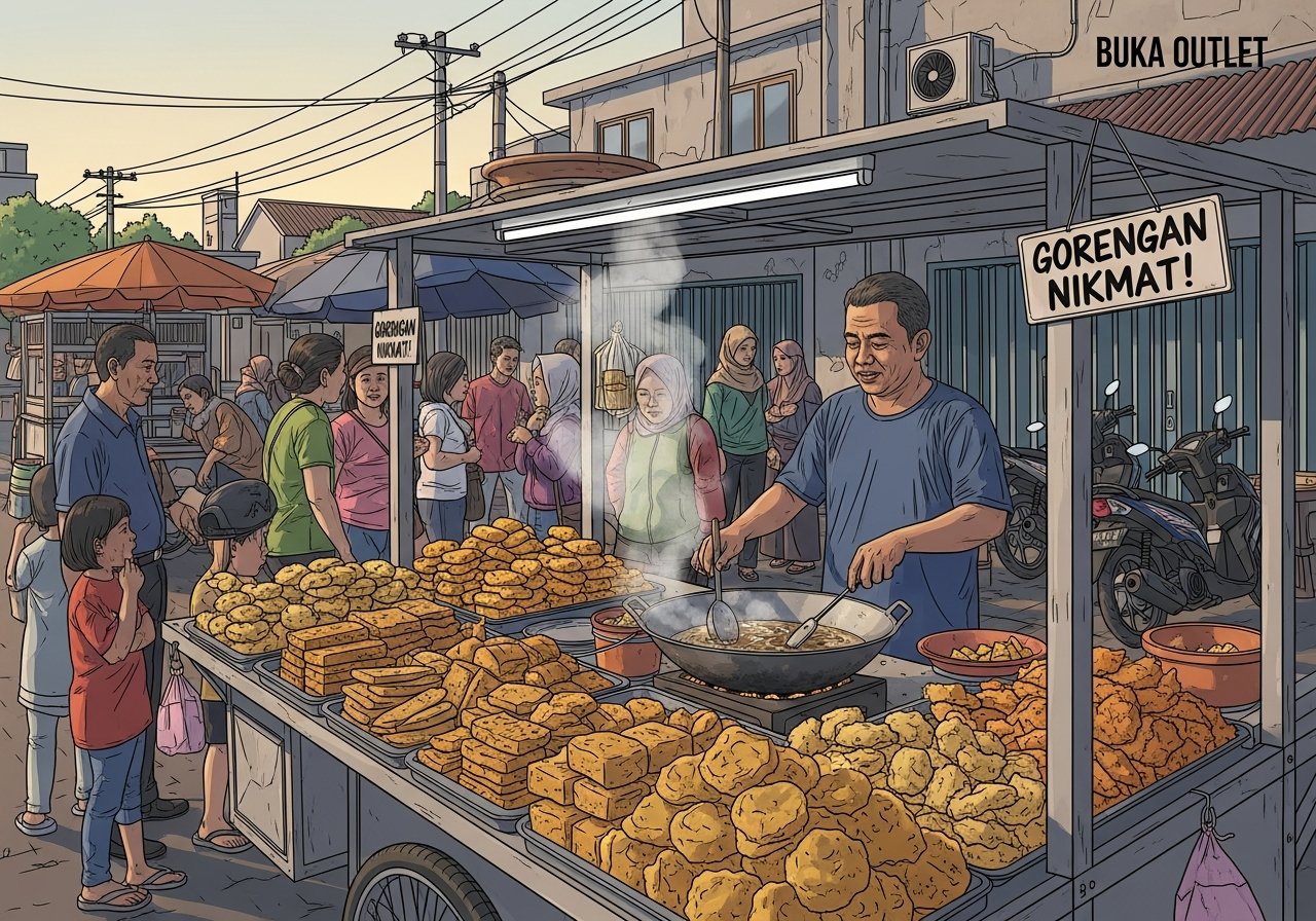 Analisa Keuntungan Usaha Gorengan Pinggir Jalan Yang Tak Ada Matinya