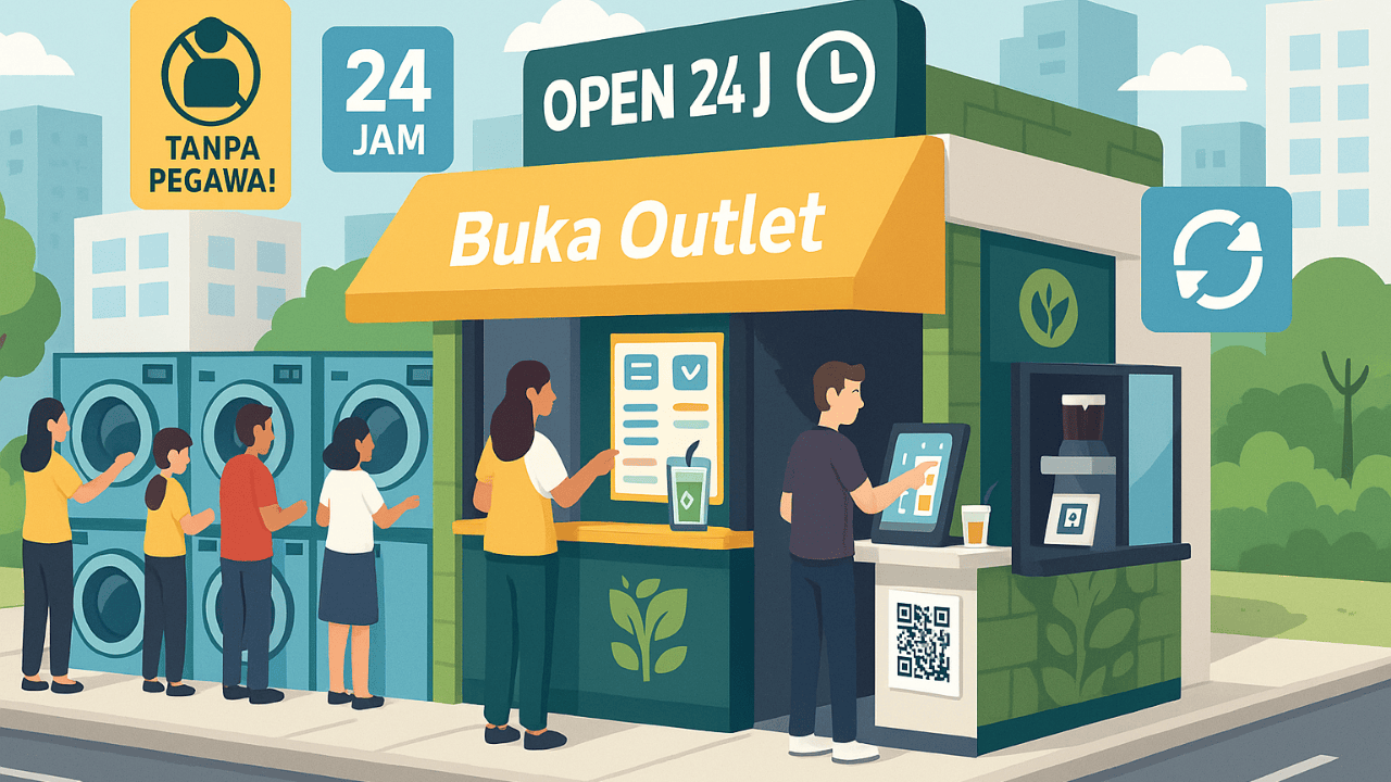 Booming Bisnis Self-Service: Franchise Otomatis Tanpa Pegawai Sedang Naik Daun