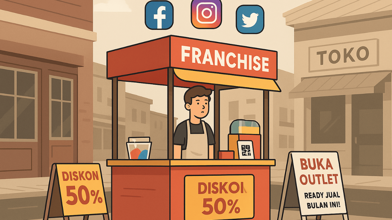 Brand-nya Viral, Tapi Kok Sepi? Ini 5 Alasan Franchise Gagal Di Kota Kecil