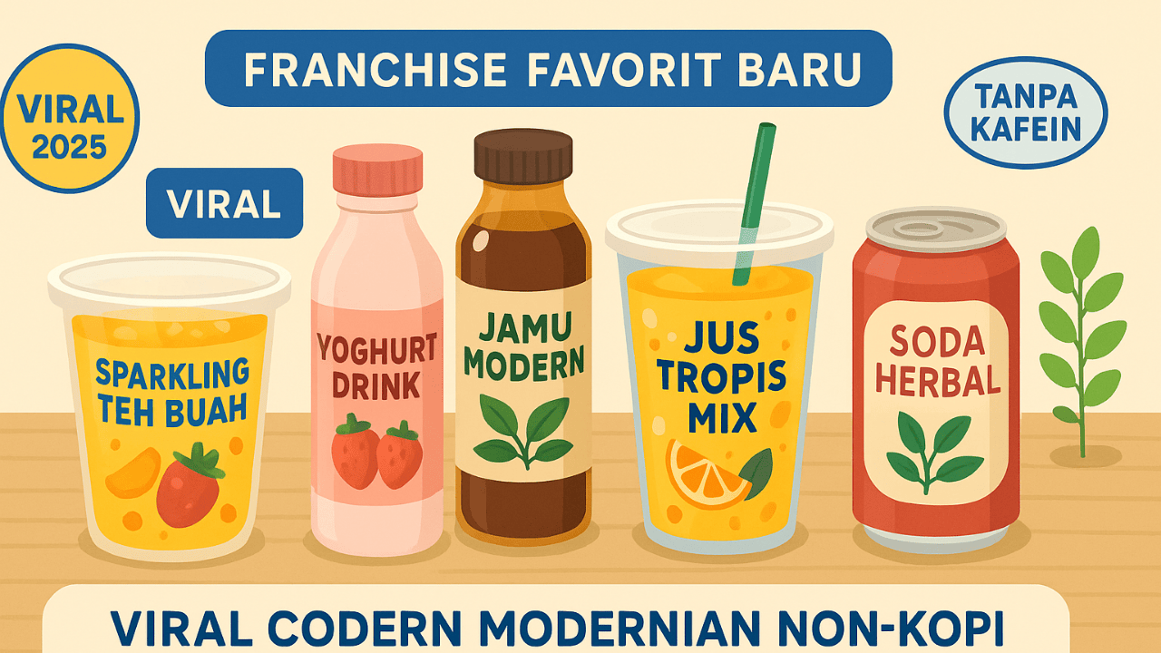 Bukan Kopi, Ini 5 Franchise Minuman Baru Yang Diprediksi Meledak Di Akhir 2025