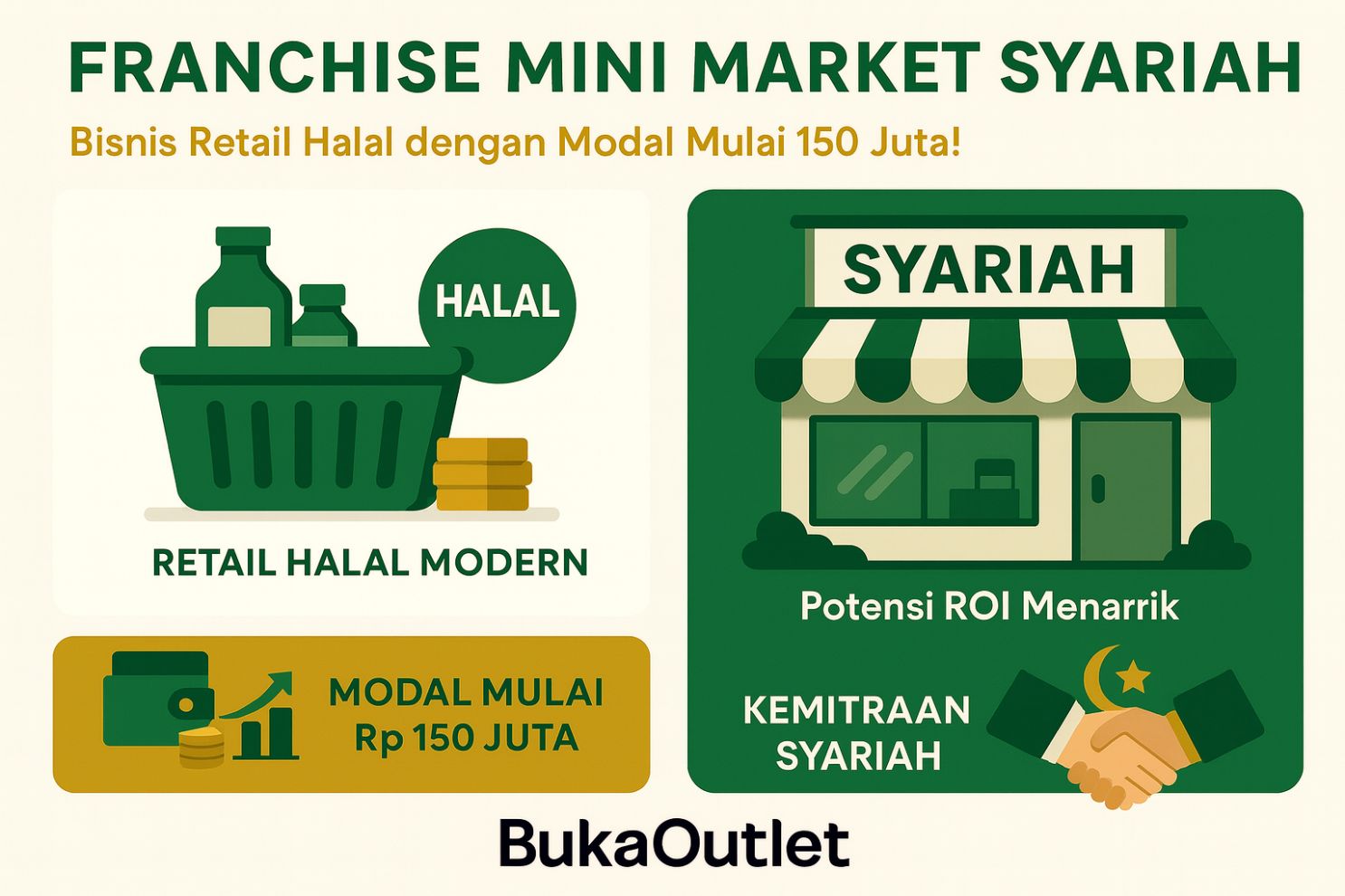 Franchise Mini Market Syariah: Bisnis Retail Halal Dengan Modal Mulai 150 Juta!