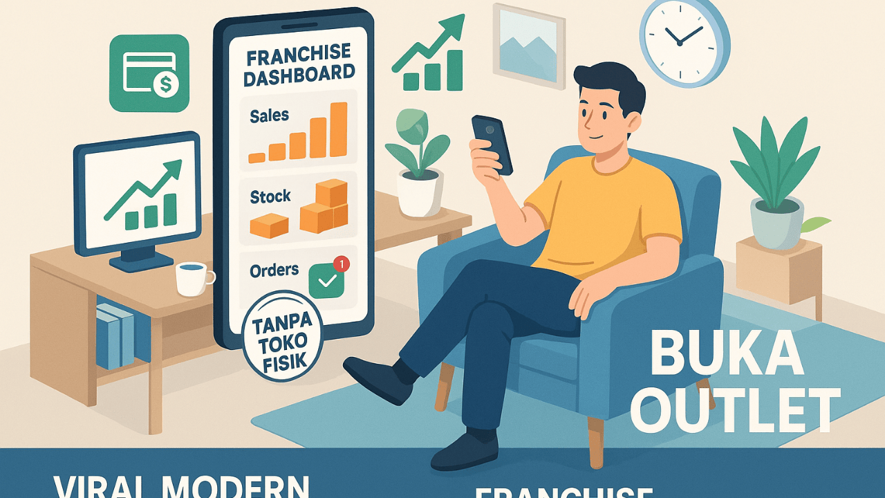 Franchise Tanpa Toko Fisik: Apakah Bisa Cuan Hanya Dari HP?