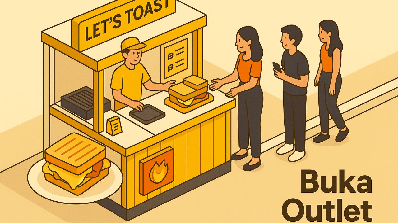 Gak Punya Waralaba Resmi, Tapi Mau Bisnis Let’s Toast? Simak Strateginya Di Sini!