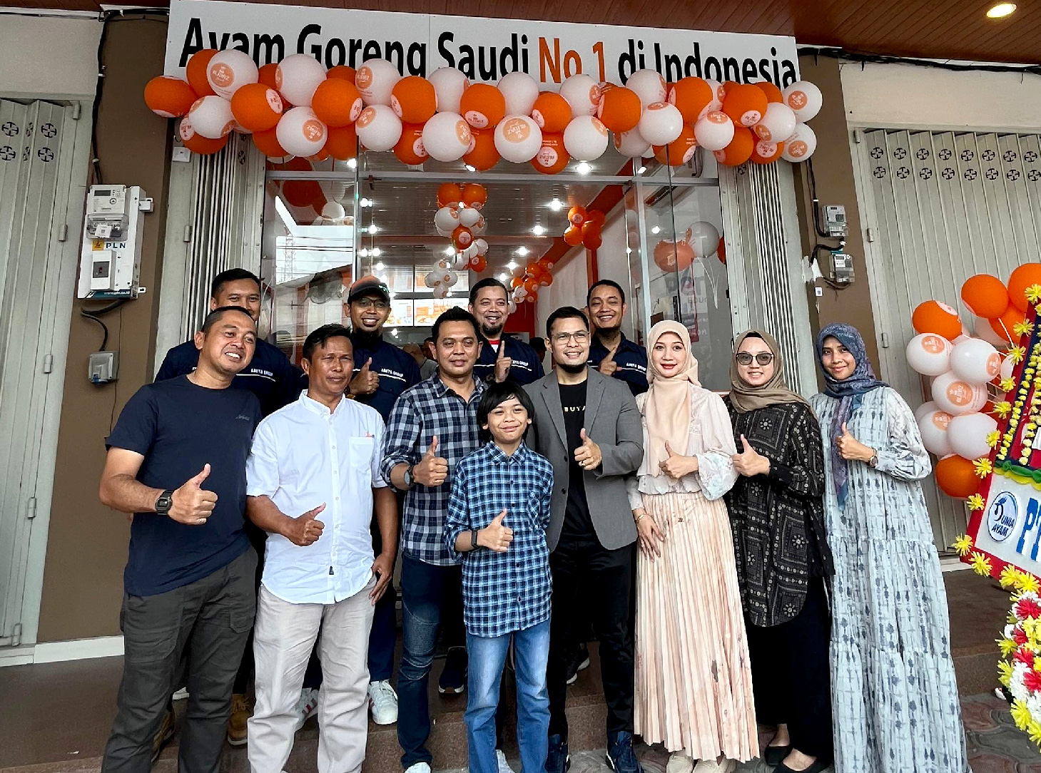 Grand Opening Outlet Kedelapan Almaz Fried Chicken Di Kranggan Bekasi