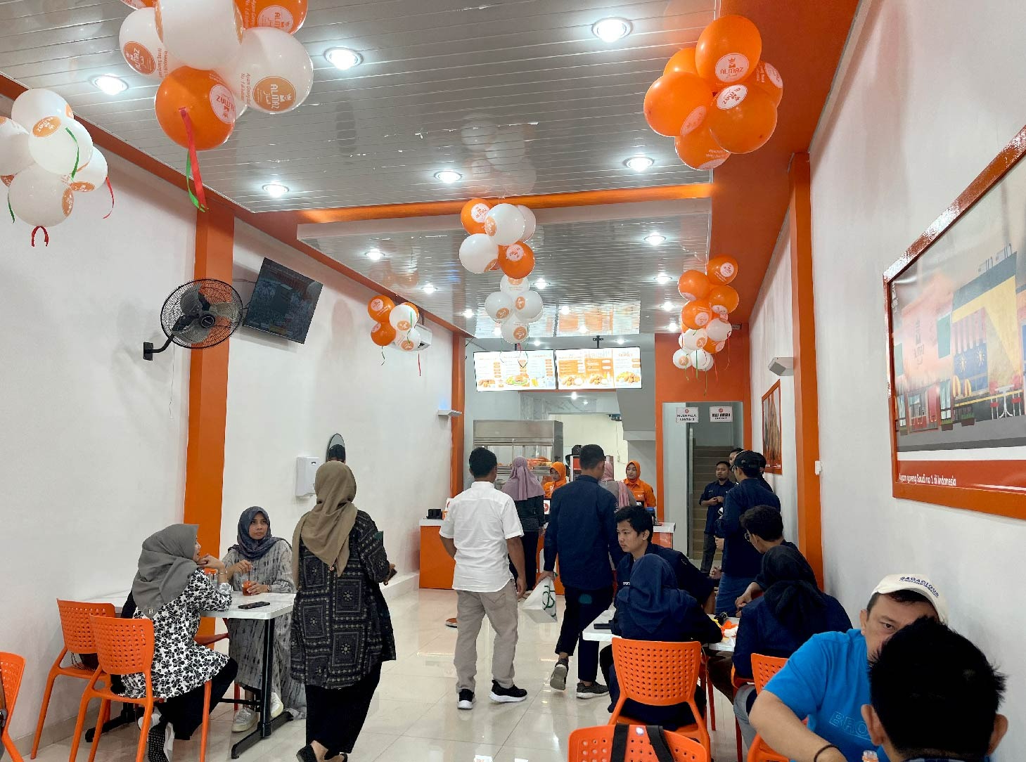 GRAND OPENING OUTLET KELIMA ALMAZ FRIED CHICKEN DEPOK