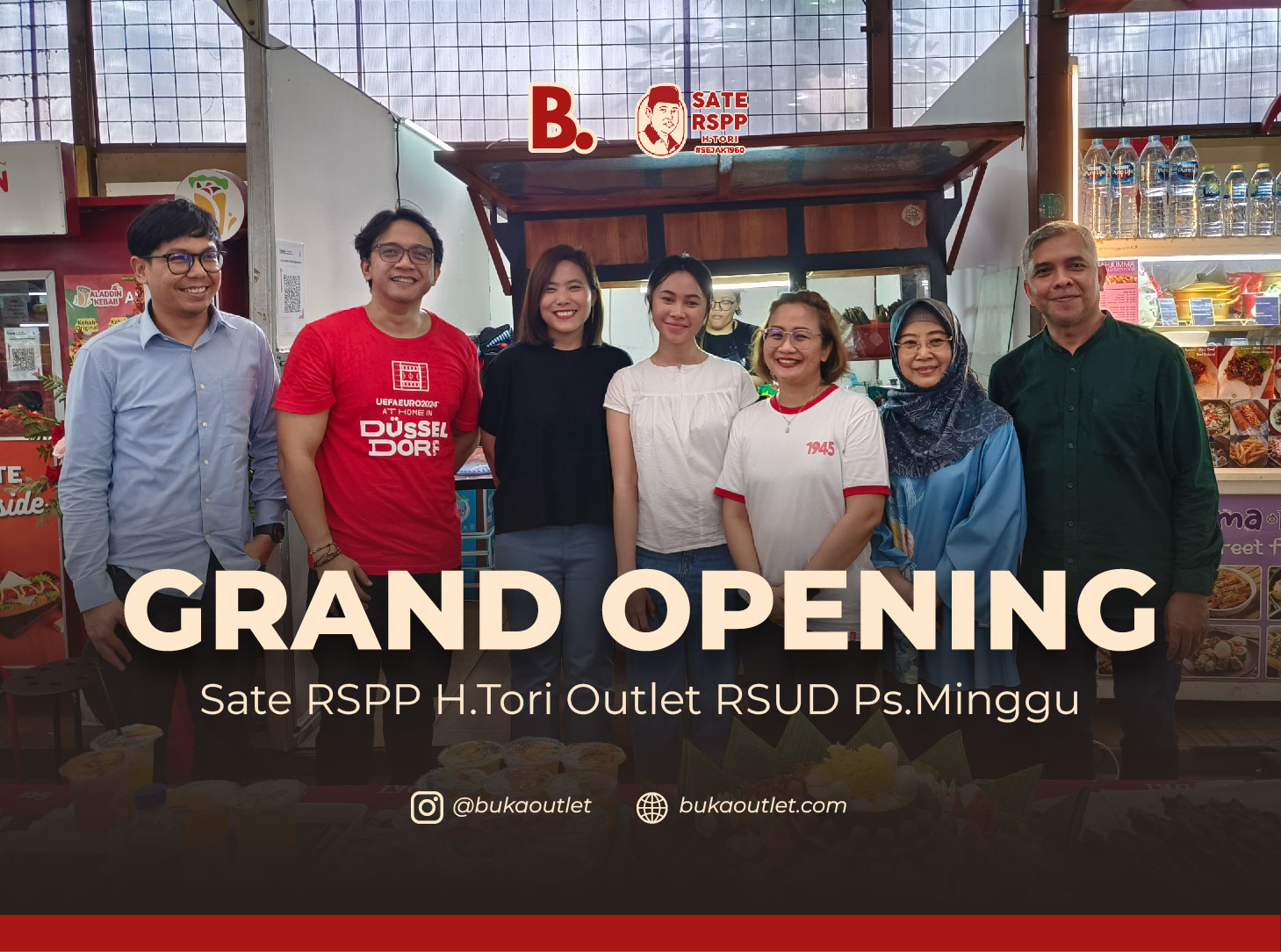 Grand Opening Sate RSPP H. Tori Outlet RSUD Pasar Minggu