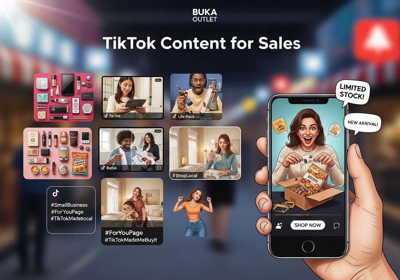 Ide Konten TikTok Untuk Jualan Agar Masuk FYP Dan Viral