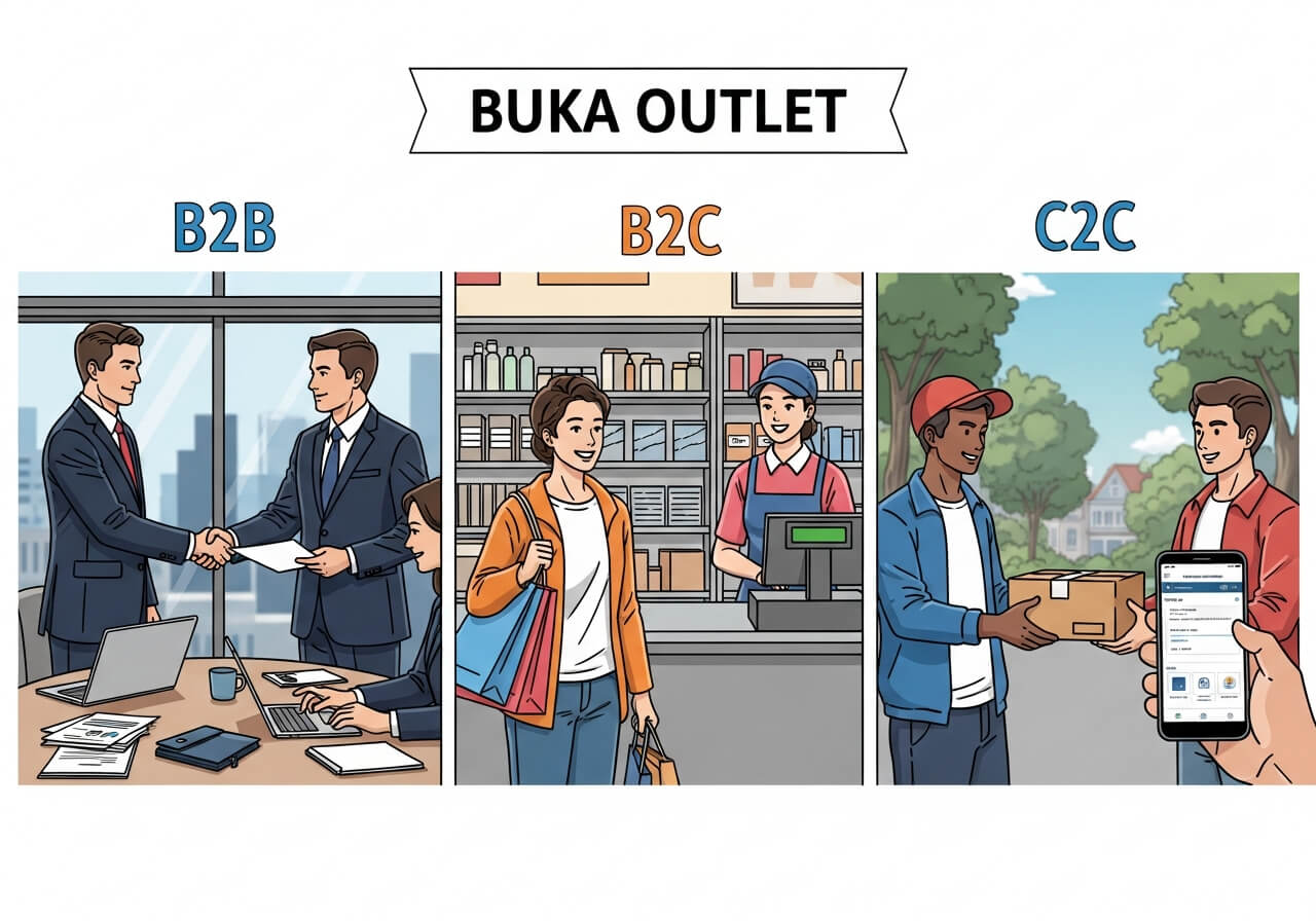 Jangan Salah! Ini Perbedaan Bisnis B2B, B2C, Dan C2C