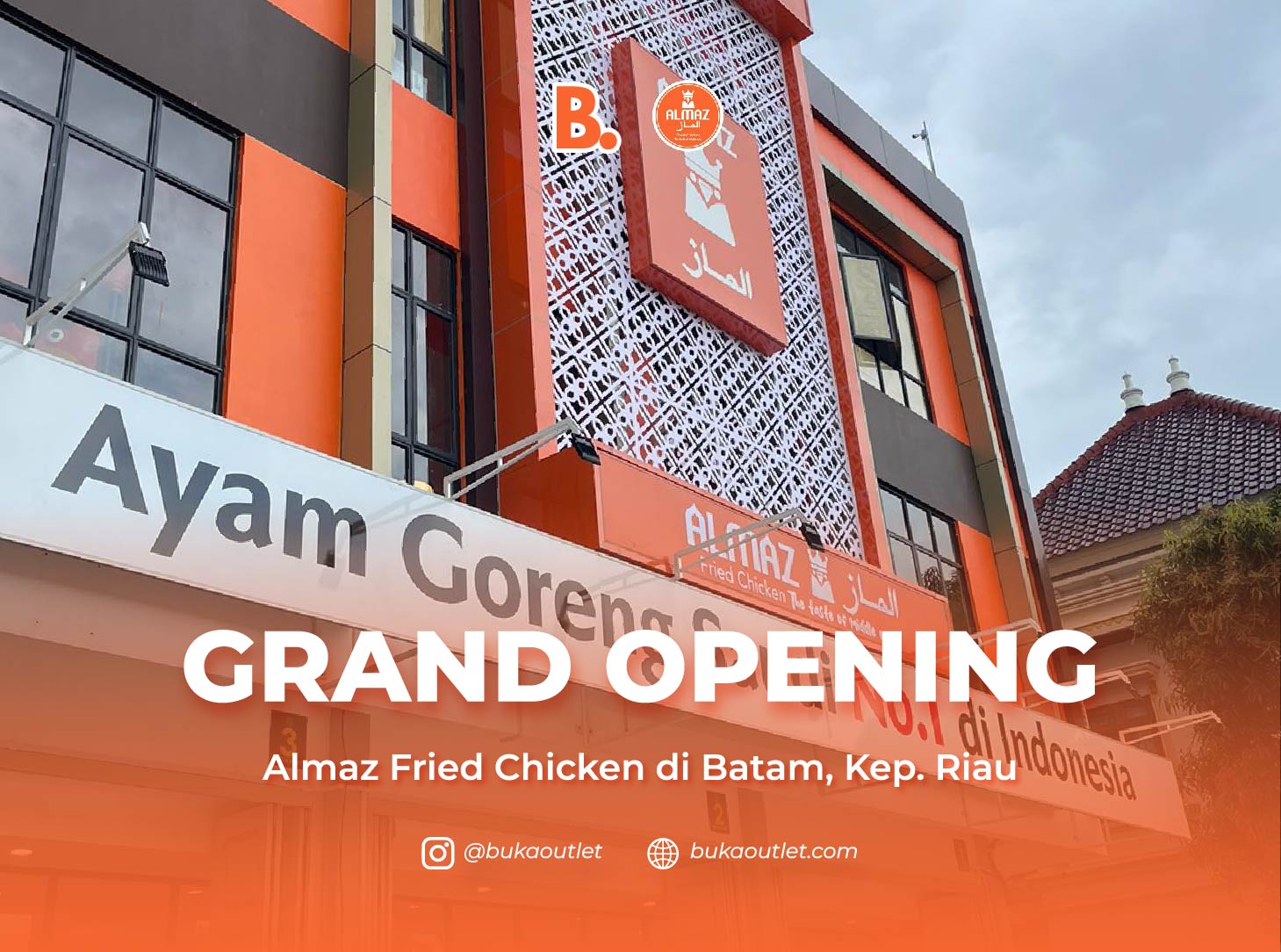 Meriahnya Grand Opening Almaz Fried Chicken Ke-29 Di Batam: Sajikan Ayam Goreng Saudi No.1 Di Indonesia