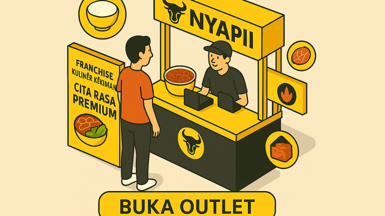 Nyapii Buka Peluang Franchise Usaha, Modal Mulai Dari Puluhan Juta!