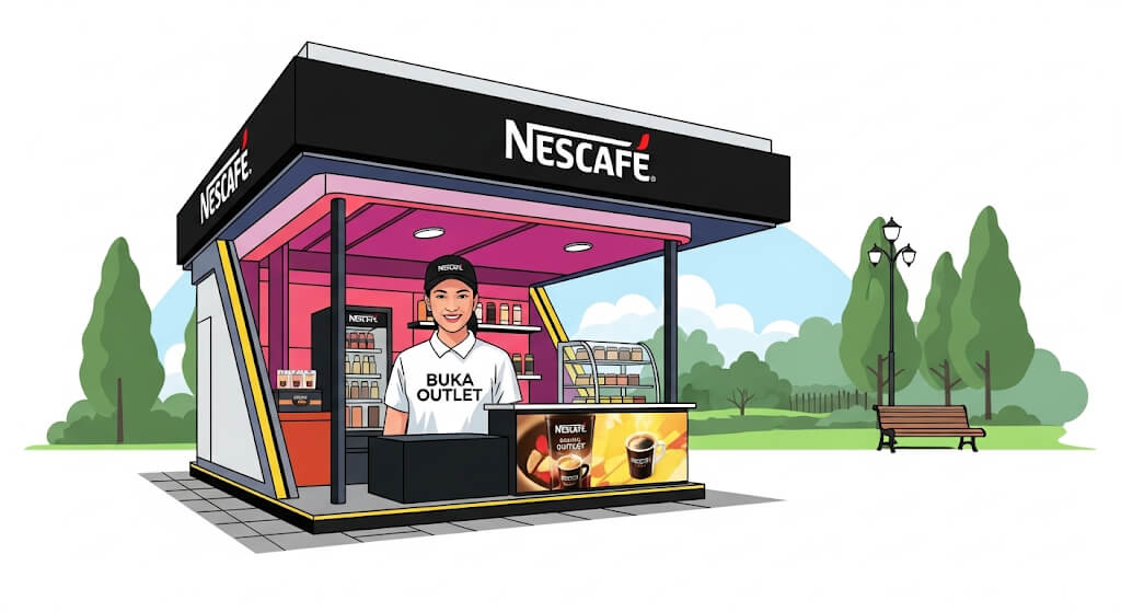 Pahami Syaratnya Dan Cara Daftar Franchise Nescafé Booth