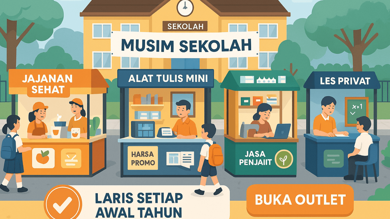 Peluang UMKM Di Musim Sekolah: 5 Usaha Kecil Yang Laris Saat Tahun Ajaran Baru