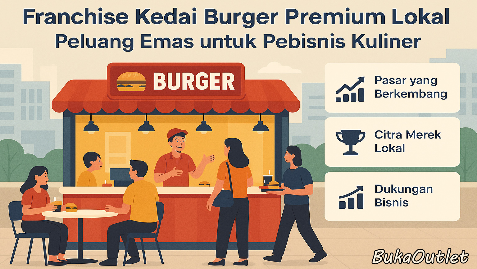 Rahasia Di Balik Kedai Burger Premium Lokal Yang Sedang Naik Daun: Peluang Emas Untuk Pebisnis Kuliner Modern