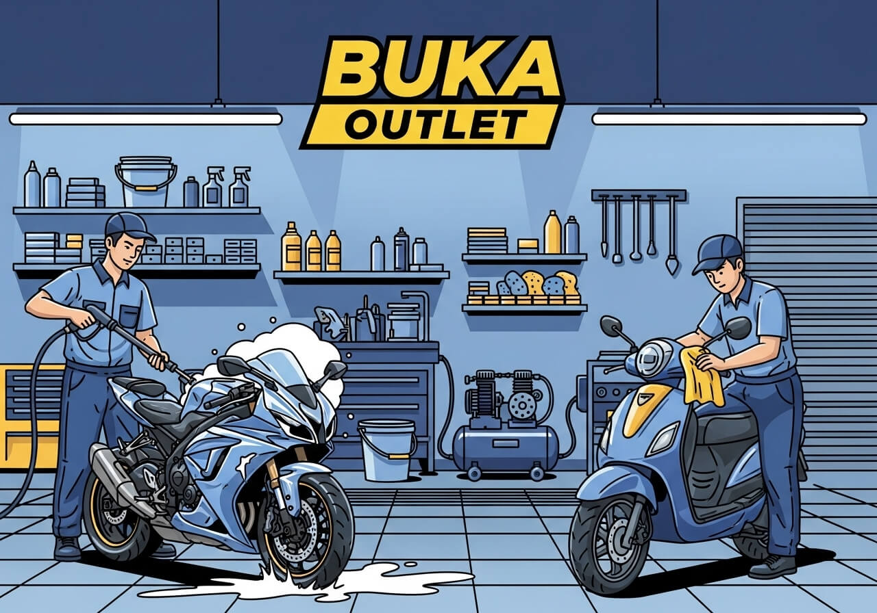 Rekomendasi Franchise Cuci Motor Terbaik Di Indonesia