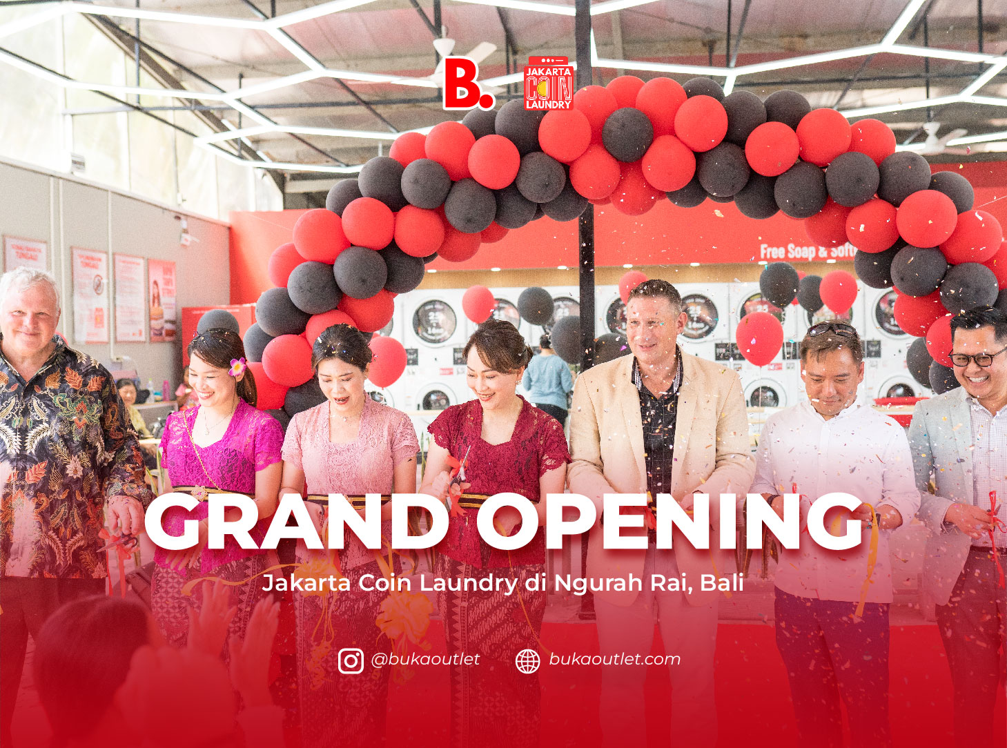 Solusi Dunia Usaha : Jakarta Coin Laundry Lebarkan Sayap Buka Outlet Baru Di Bali
