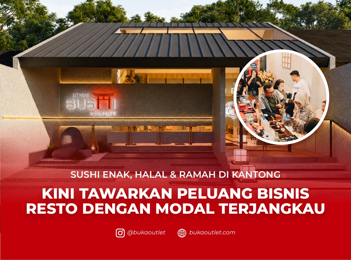 Sushi Enak, Halal, Dan Ramah Di Kantong Kini Tawarkan Peluang Bisnis Restoran Sushi Dengan Modal Terjangkau